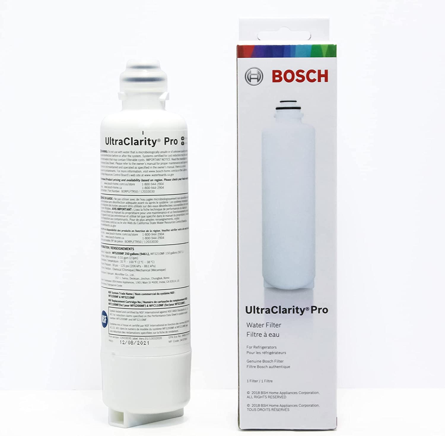 Bosch 11032531 Genuine UltraClarity Pro Water Filter
