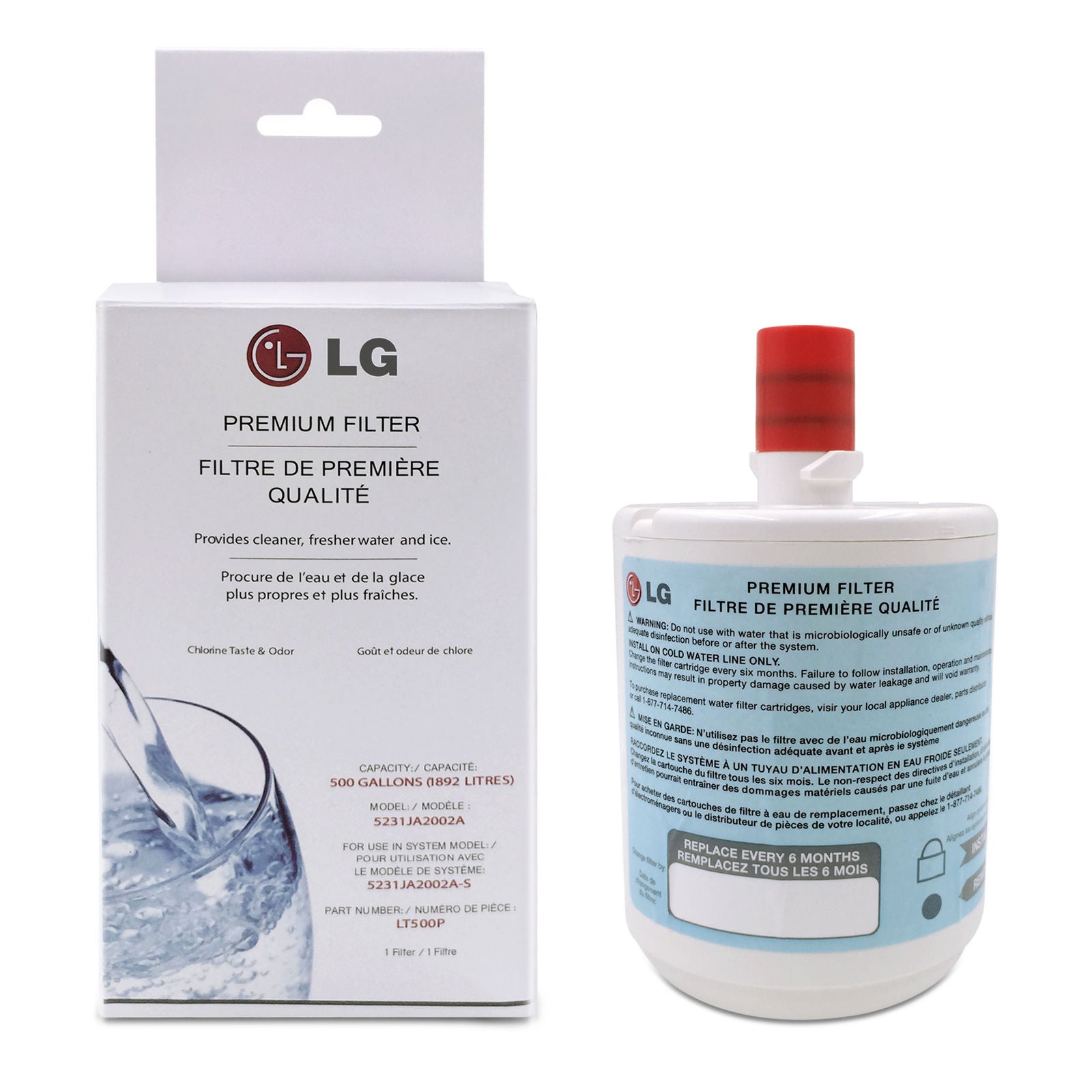 LG LT500P  Refrigerator Water Filter