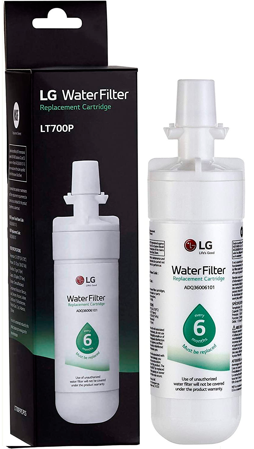 LG LT700P Replacement Refrigerator Water Filter