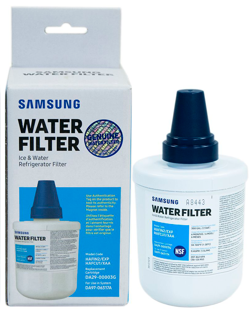 SAMSUNG Water Filter Replacment Refrigerator Water Filter HAFCU1/XAA, HAF-CU1-2P / HAF-CU1-2P/XAA, DA29-00003B, DA29-00003F, DA29-00003G, DA29-00003H